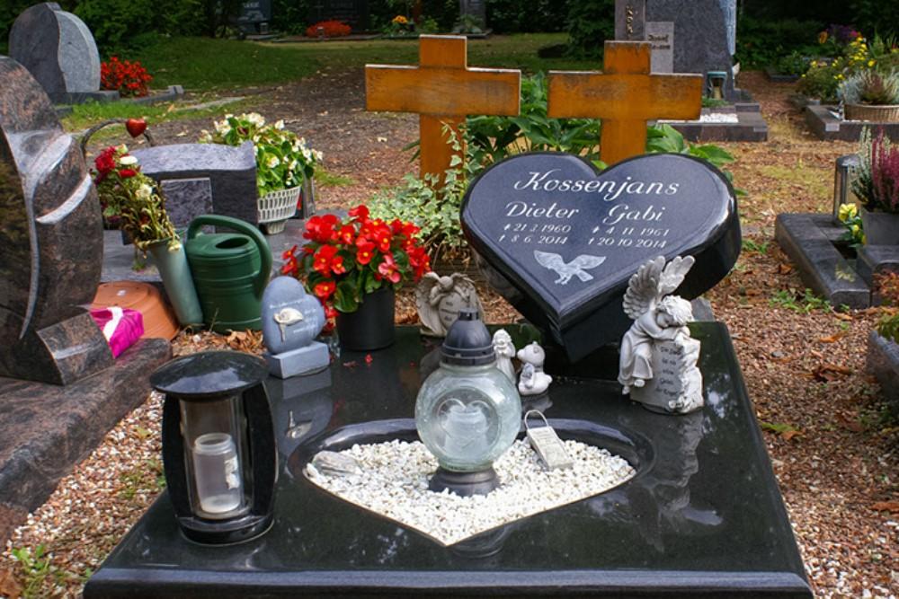 Надгробные памятники в германии