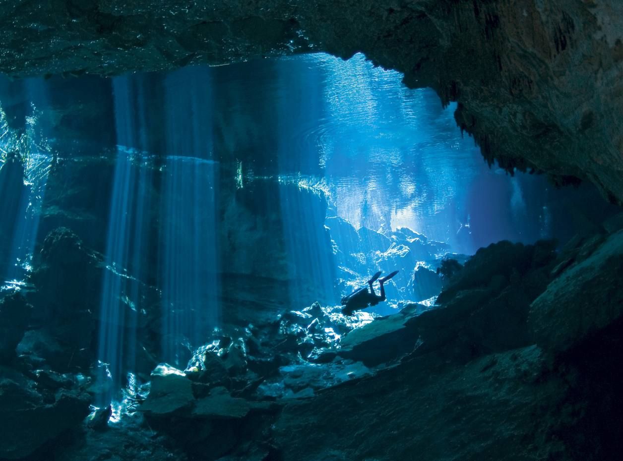 Подводные пещеры Юкатана